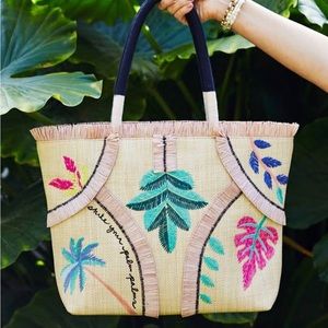 Stella & Dot Fringe Tote 🌴 Shake Your Palm Palms
